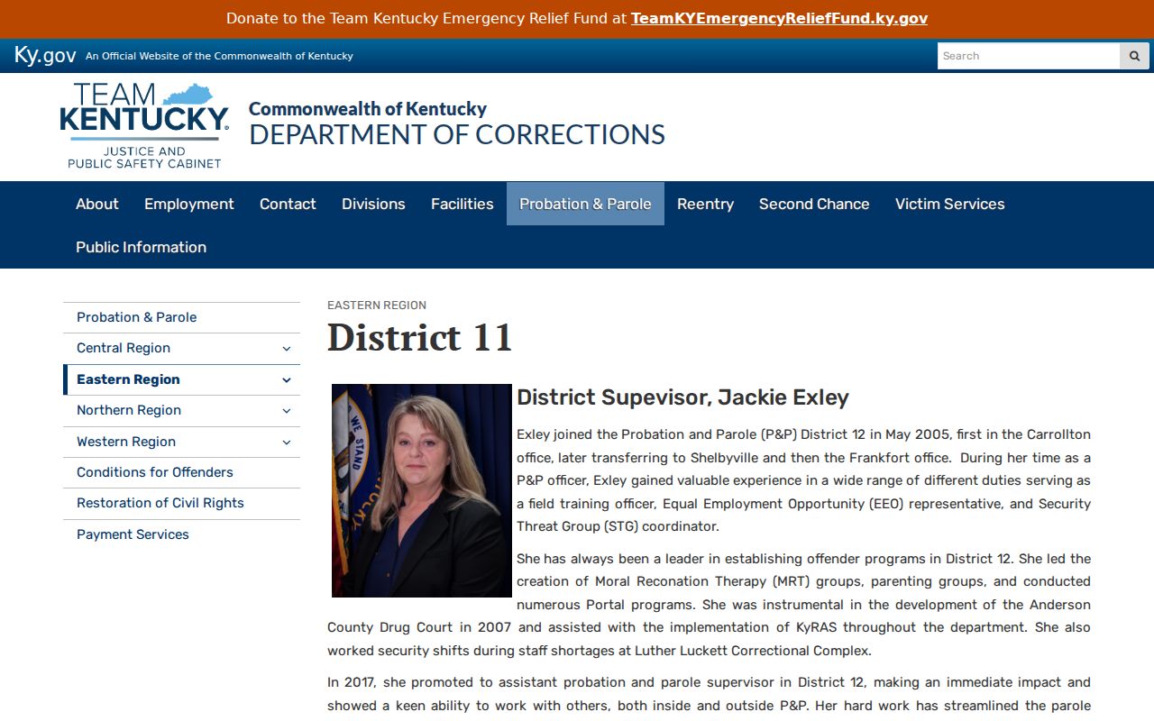 Martin County criminal records probation and parole District 11 page